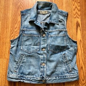 Madewell Pocket Jean Vest